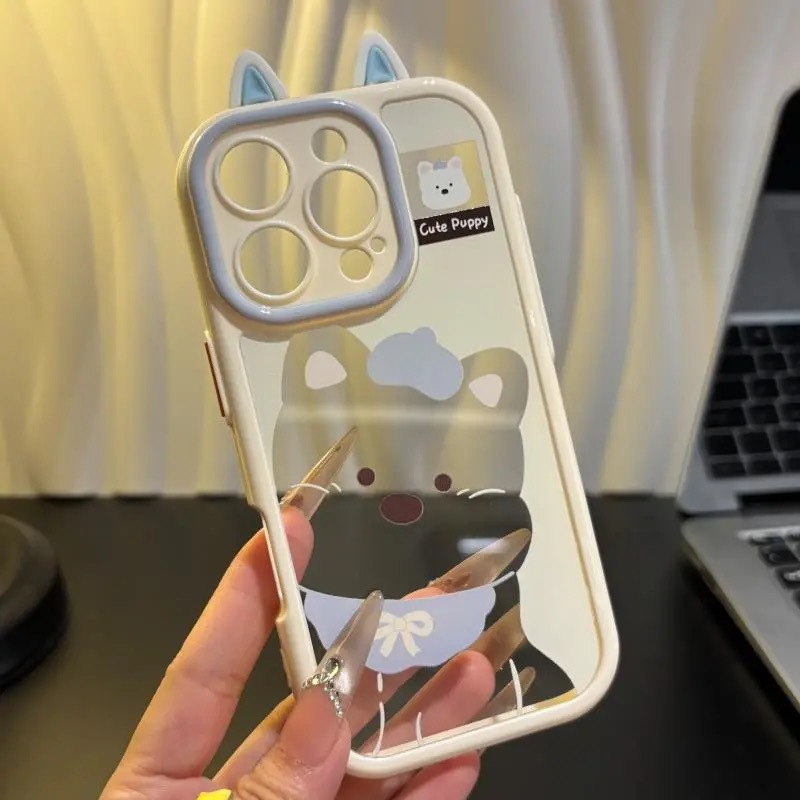 西高地支架适用iPhone16ProMax手机壳苹果15/14防摔13/12/11磨砂|undefined