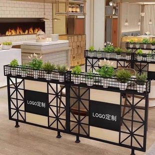 Modern Minimalist Bar Partition Low Screen Anti-Fouling Wear-Resistant Fence Screen Partition Screen Commercial Restaurant