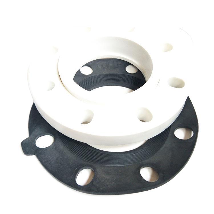 带孔法兰垫片橡胶胶垫密封圈耐高温耐磨平垫抗压圆形防水加厚硅胶