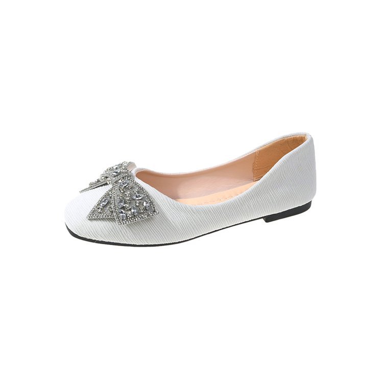 Square-toed Women's Summer 2025 New Style Loafers Flat Shallow Soft Leather Popular Versatile Gentle Shoes_voghion.com