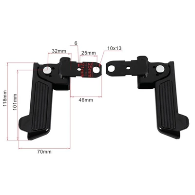 folding A7 pedal, Electric vehicle pedal