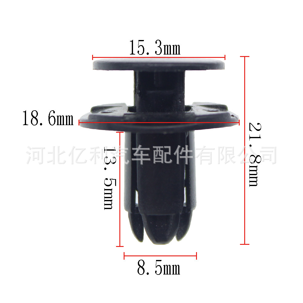 Hebilla de coche, hebilla de techo, hebilla de parachoques, hebilla de panel de puerta, hebilla de revestimiento de paletas, hebilla de plástico, hebilla de nailon