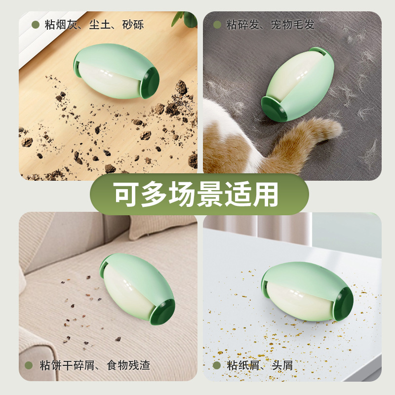 水洗い可能な粘毛器ローラー強力衣類毛除去粘毛器ペットのほこりをきれいにします。|undefined