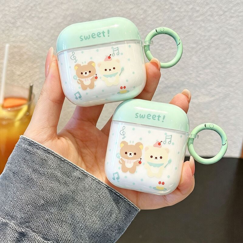 Trendy new product IMD series cute cartoon Rilakkuma earphone case suitable for AirPods 2/3/4 generation Trendy new product IMD series cute cartoon Rilakkuma earphone case suitable for AirPods 2/3/4 generation