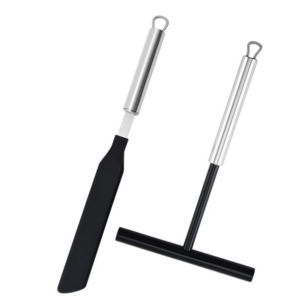 Compact scraper, set