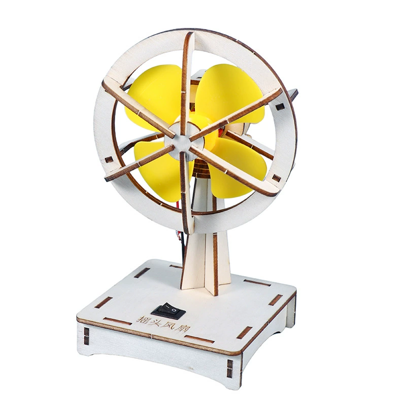 Electric children's air fan for elementary school students, materials set, teaching aids, equipment, handmade, science