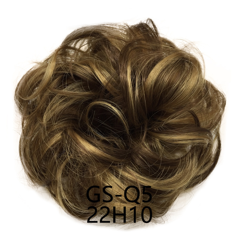 Europa y los Estados Unidos pelucas anillo de pelo de bolas cabeza cuerda elástica peludo natural peludo peludo transfronterizo