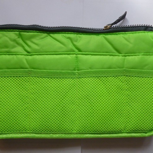 Bolsa de almacenamiento multifuncional plegable doble, bolso de gran capacidad, bolsa de clasificación engrosada, bolsa digital de viaje, almacenamiento mediano