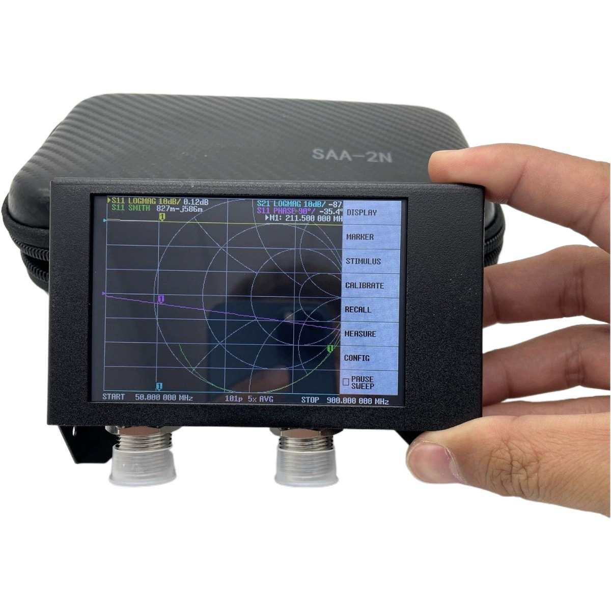4-дюймовый Векторный анализатор сетей SAA-2N. Диапазон измерения: трансграничный новый продукт 50 кГц-3 ГГц