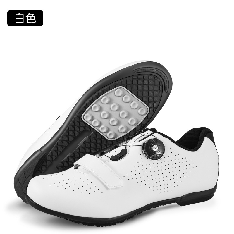 Zapatos de ciclismo sin candado para hombres y mujeres, bicicletas de montaña sin candados, zapatos de carretera de suela dura de cuatro estaciones, equipo de ciclismo image 7