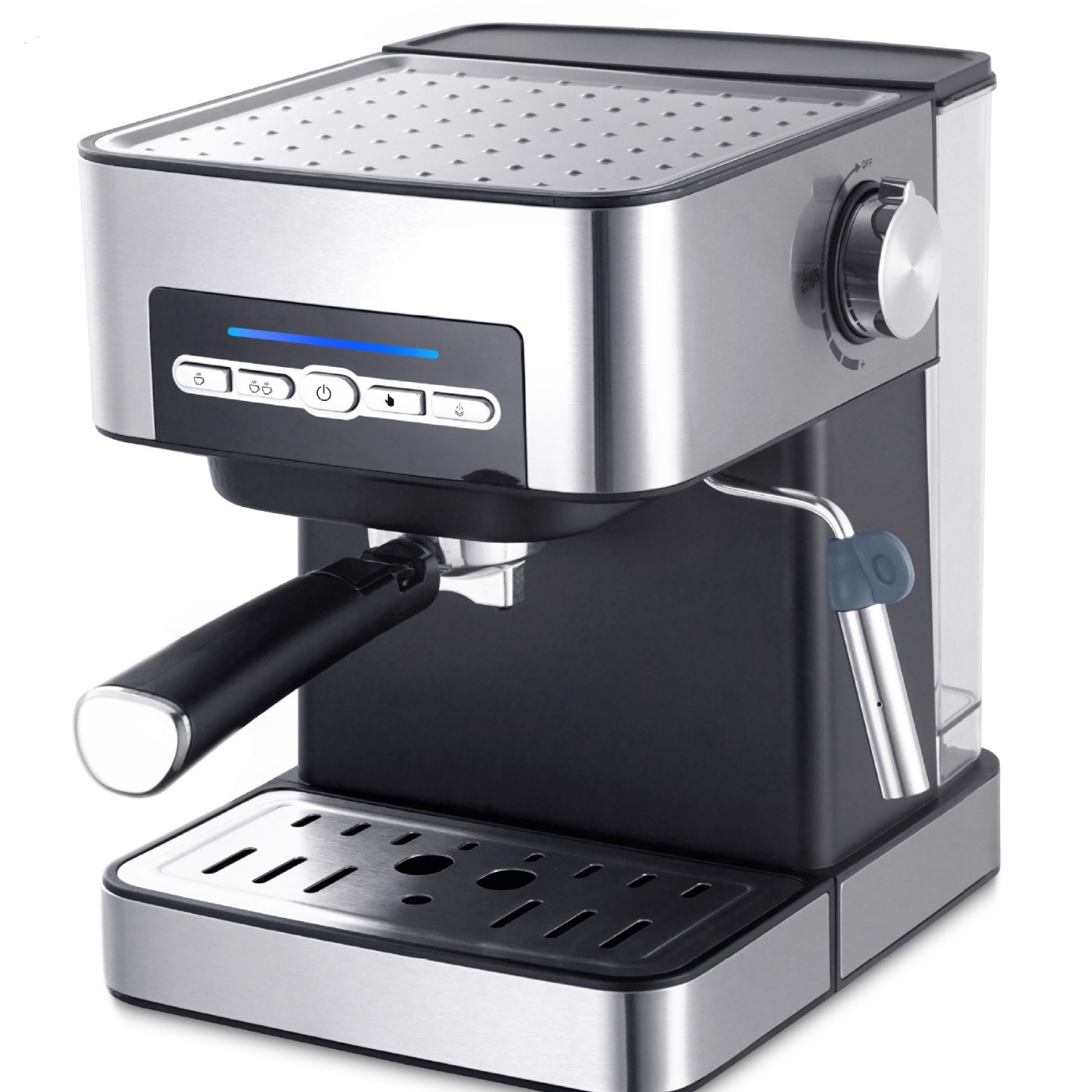 Coffelady 15bar semiautomática máquina de café italiana bomba de presión de espuma de leche máquina de café doméstica