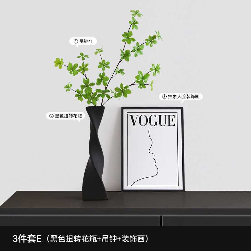 Entrar en el hogar decoración de puerta de entrada moderna alta sensación de sala de estar hogar escritorio TV comedor armario zapatos nicho decoración suave