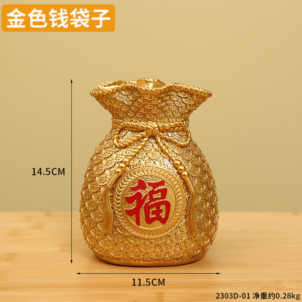 Fortune Fubuku Mai Suo Dry Flower Living Room Decoration Porch Wine…