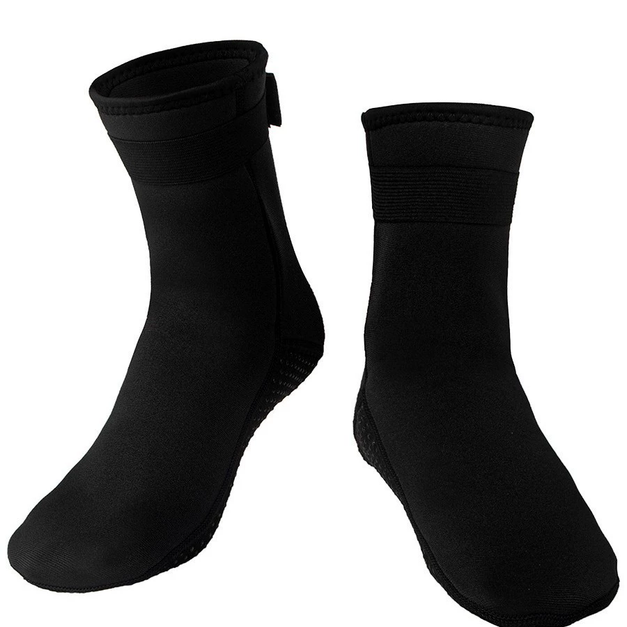 Носки для пляжа и снорклинга 3 мм, носки для серфинга и снорклинга, нескользящие, теплые, с клеем, зимние, для плавания, чехлы для обуви