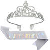 Birthday Crown HAPPY BIRTHDAY Party Crown Crown Board Crystal Head Powder Trip Tripstine