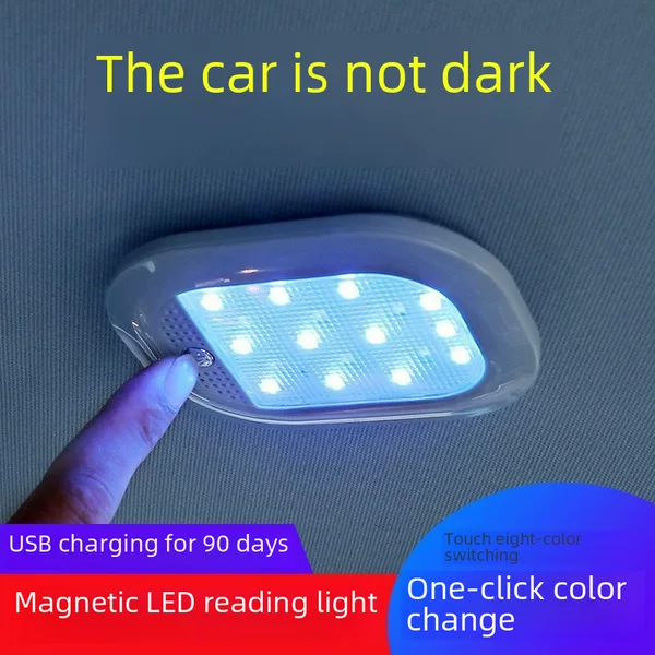 Colorful Roof Led Light Car Lighting Trunk Universal Ceiling Light Interior Car Reading Light