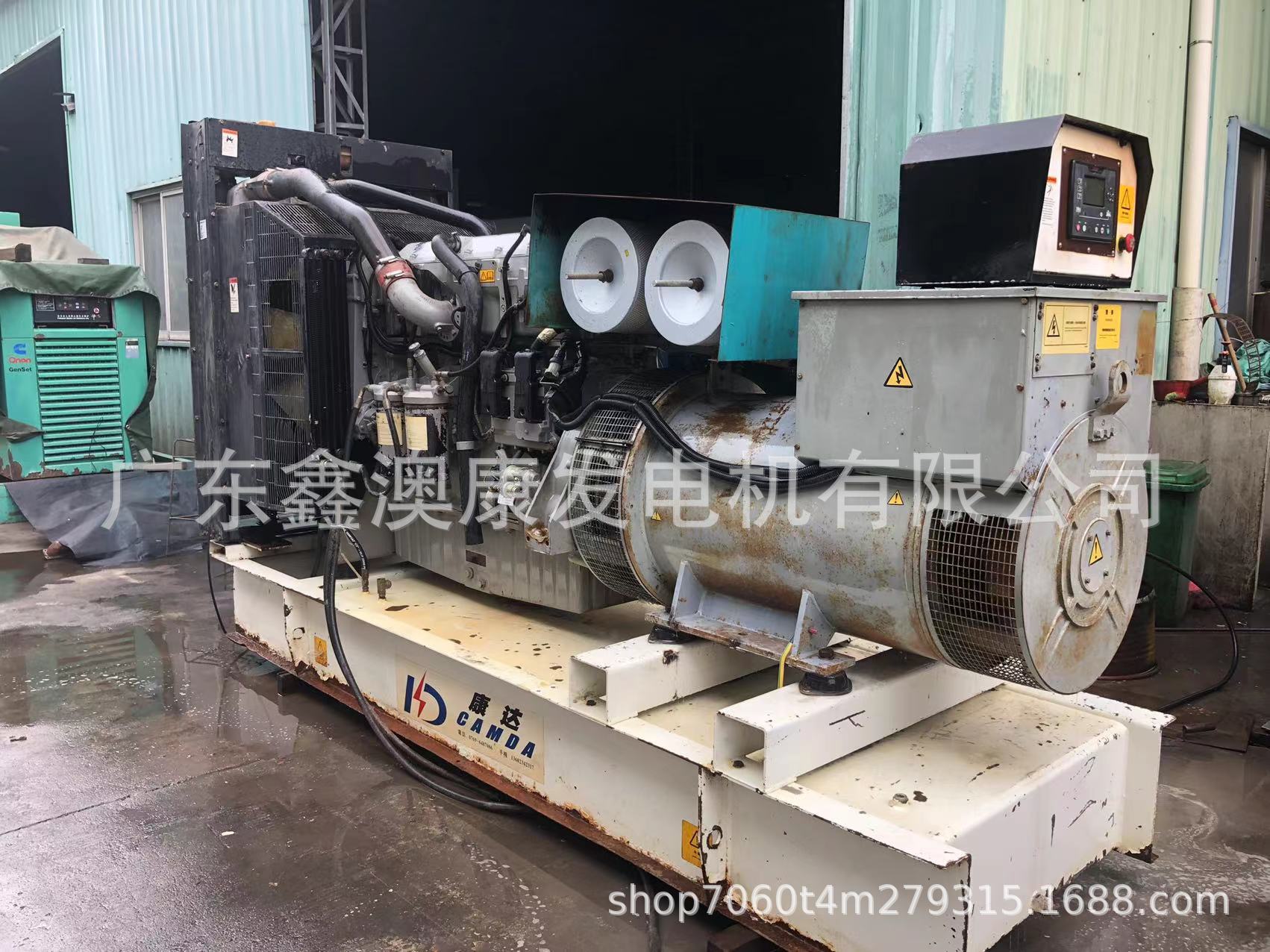 东莞沙田福禄沙1000kw二手柴油发电机组租赁出租市场价格