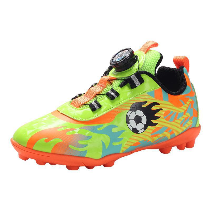 Zapatillas Deportivas Infantil con Botón Giratorio, Resistentes al Impacto, para Entrenamiento Profesional