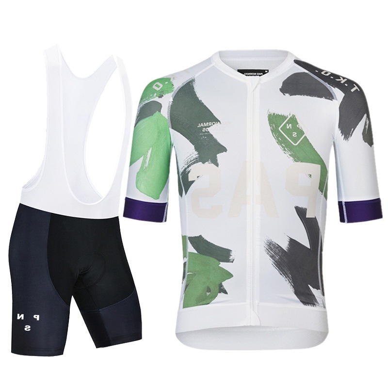 Bicicletas de carretera de montaña profesionales delgada ropa de ciclismo blanco unisex verano delgado transpirable secado rápido mangas cortas
