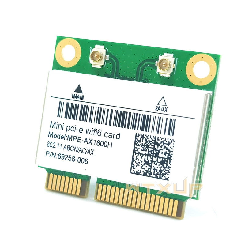 WIFI6 RTL8852BE 5G двухдиапазонный беспроводной сетевой адаптер MINI PCIE 5.2 Bluetooth Android Linux