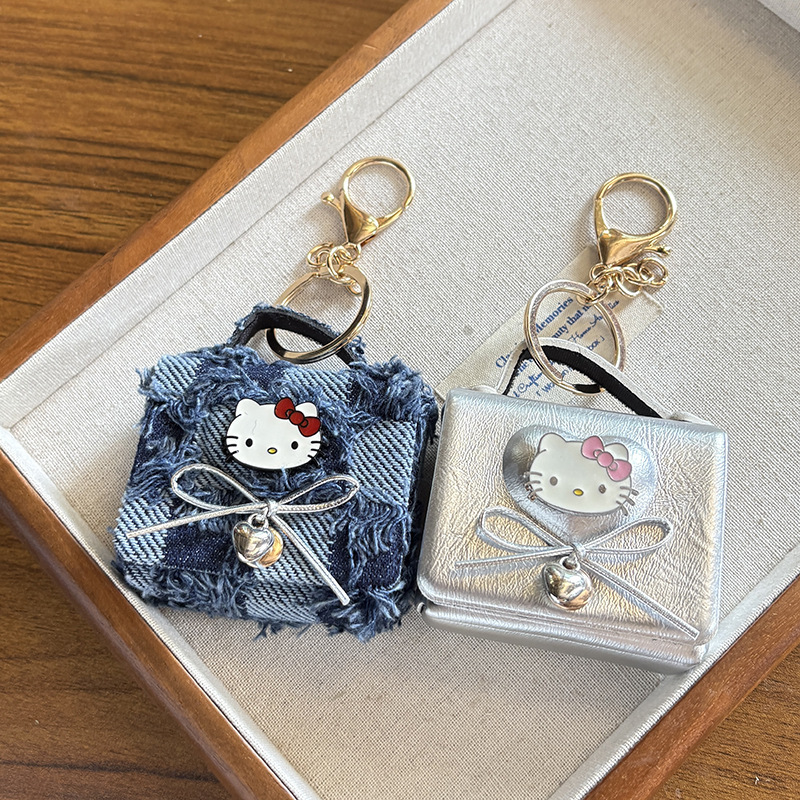 New Cartoon Cute Portable Headphone Bag Storage Bag Keychain Pendant Fashionable and Versatile Girl Accessories Pendant New Cartoon Cute Portable Headphone Bag Storage Bag Keychain Pendant Fashionable and Versatile Girl Accessories Pendant