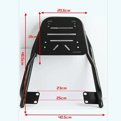 Trunk Bracket with Additional Tail – Motorcycle tail