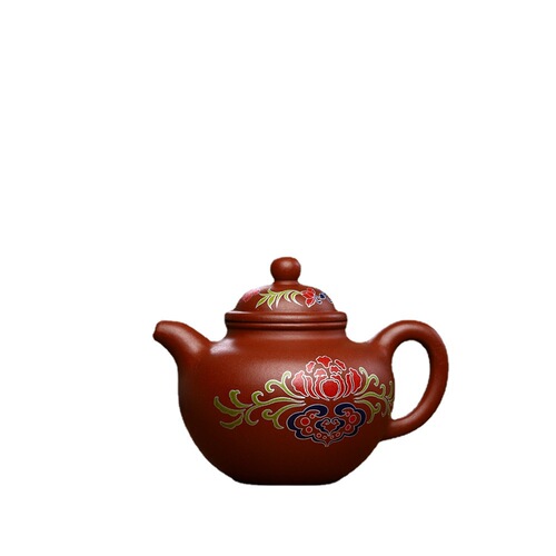 Yixing Famous Original Mineral Purple Clay Teapot Wholesale Lotus Seed Antique Teapot Gift Tea Set Micro Business Agent One Piece