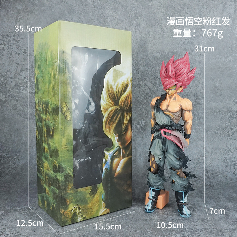 ドラゴンボールの手作りアニメ孫悟空ベギトサイヤ人悟吉塔模型の置物潮遊び周辺のクロスボーダーバッチ|undefined