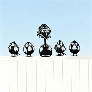 �羳��Ʒ Metal Bird Silhouette Decoration ľ�B��Ӱľ�|��ˇƷ