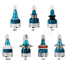 led车灯 Mi2厂家批发改装前大灯远近灯一体激光h4h705汽车led大灯