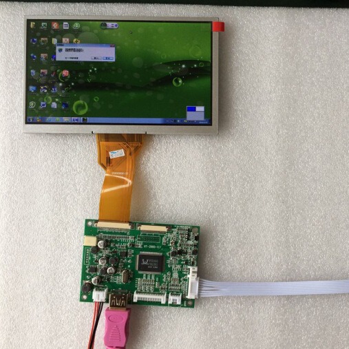 群创40PIN/50PIN液晶屏驱动板带AV/VGA/HDMI信号输入工业液晶屏