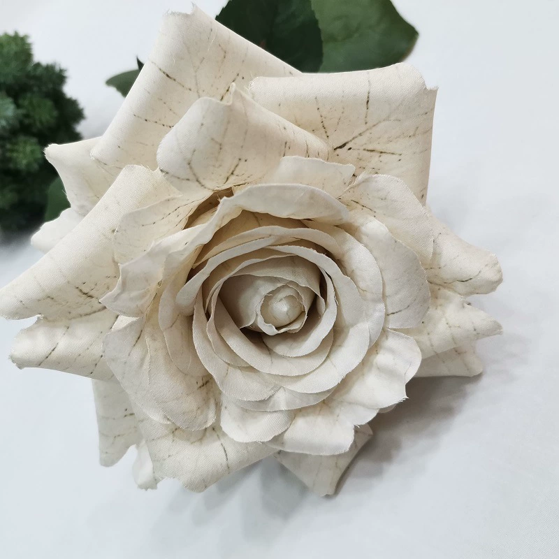 Искусственная роза 3D 14 см