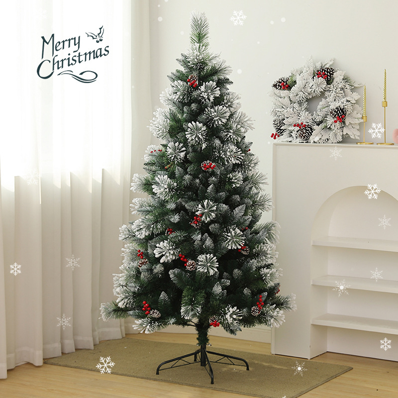 Shengyuan nuevo árbol de Navidad de PVC simulado decoración de árbol de Navidad decoración de hotel sala de estar decoración grande