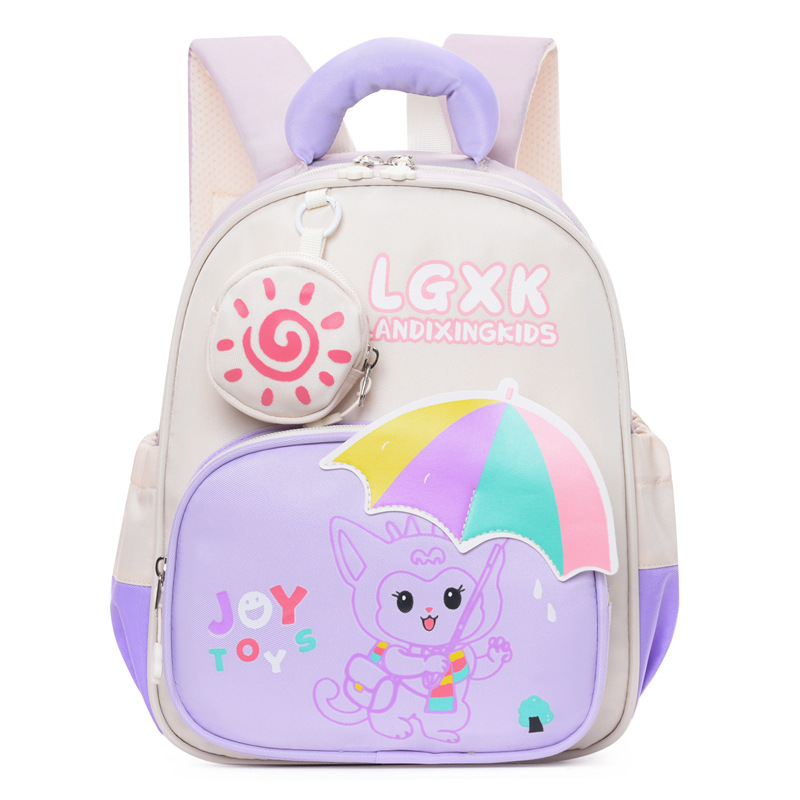 Nuevas bolsas escolares transfronterizas para niños de jardín de infantes, mochila de dibujos animados encantadora para niños de 2 - 5 años de edad.