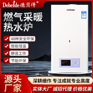 Winter Heating Stove Gas Floor Heating Wall-Mounted Boiler Household Energy-Saving Heating Dual-Purpose Water Heater Intelligent Constant Temperature Water Heater