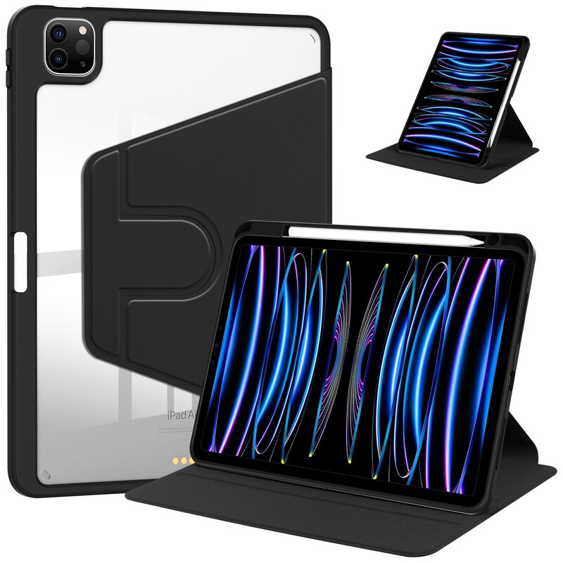 Suitable for Apple iPad Pro11 Protective Case Air6 Tablet A16 Pen Slot 10.2 Generation Anti-Bending Acrylic Ipad10