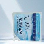 注水铝箔冰袋，-8度冷冰袋，保冷可重复使用干冰，加厚注水铝膜袋