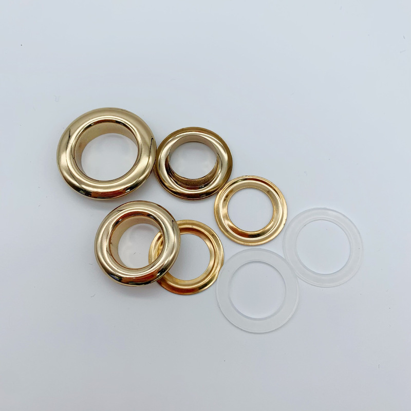 スポットハードウェア銅アイボルトバックル、金属丸エッジフラットエッジアイボルトバックルタグ、ステンレス鋼ミディアムロープバックル付き|undefined