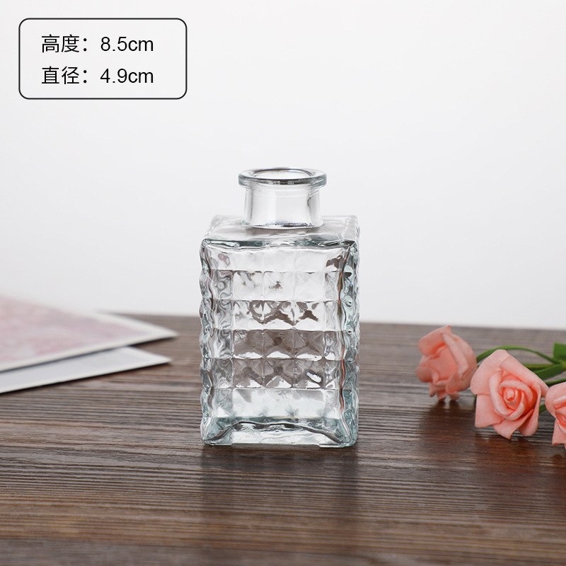 Juego de jarrones pequeños populares de Amazon, jarrones de estilo europeo para arreglos florales, decoración de alta gama para sala de estar y cocina