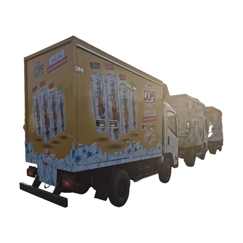 2 Tons Van Export Warehouse Fence Truck Fender Truck Jiangling Dump Truck Engineering Truck Dump Truck