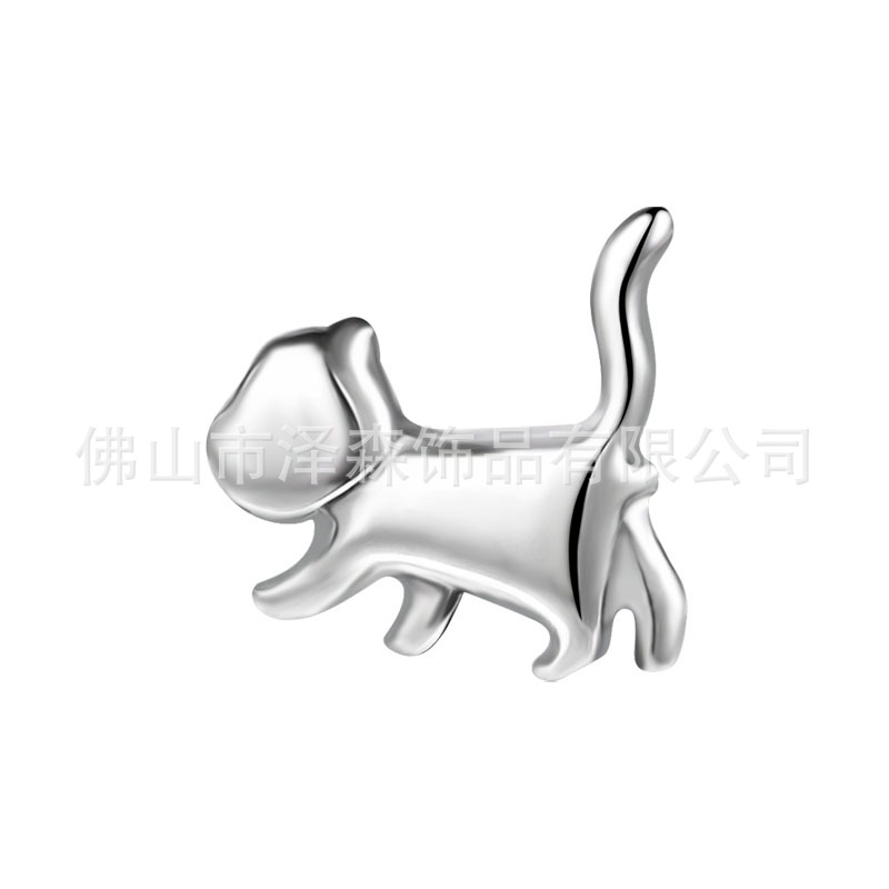 F136 Titanium Alloy Ear Studs Special-Shaped Body Piercing Jewelry - Heart Lip Tongue Studs detail image 16