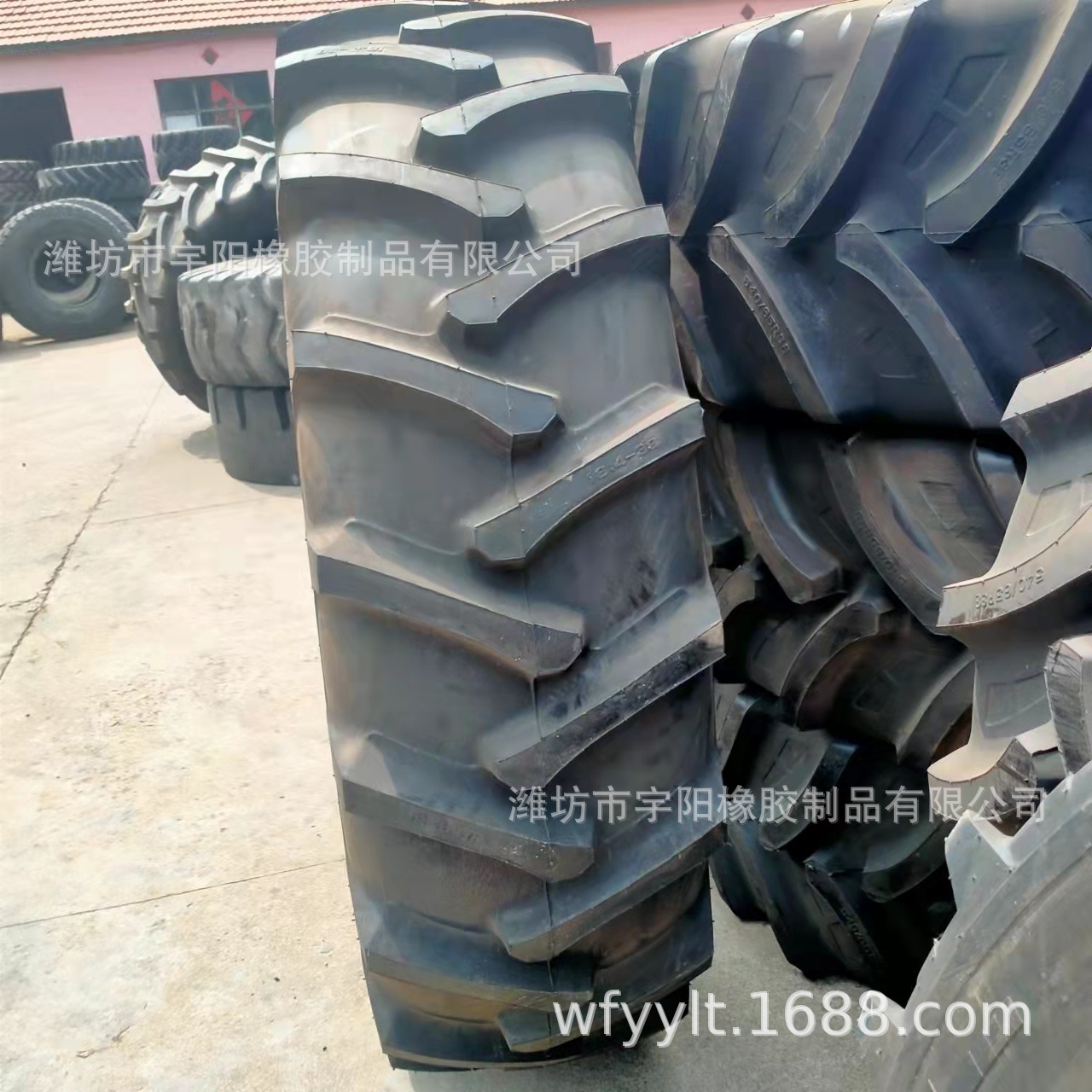拖拉机配套 18.4-38 农用拖拉机轮胎 斜交尼龙胎