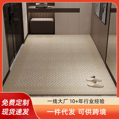 高級ドアマット、家庭用足元マット、リビングルーム滑り止めドアマット、洗わない新しいカット可能な玄関ドアマット