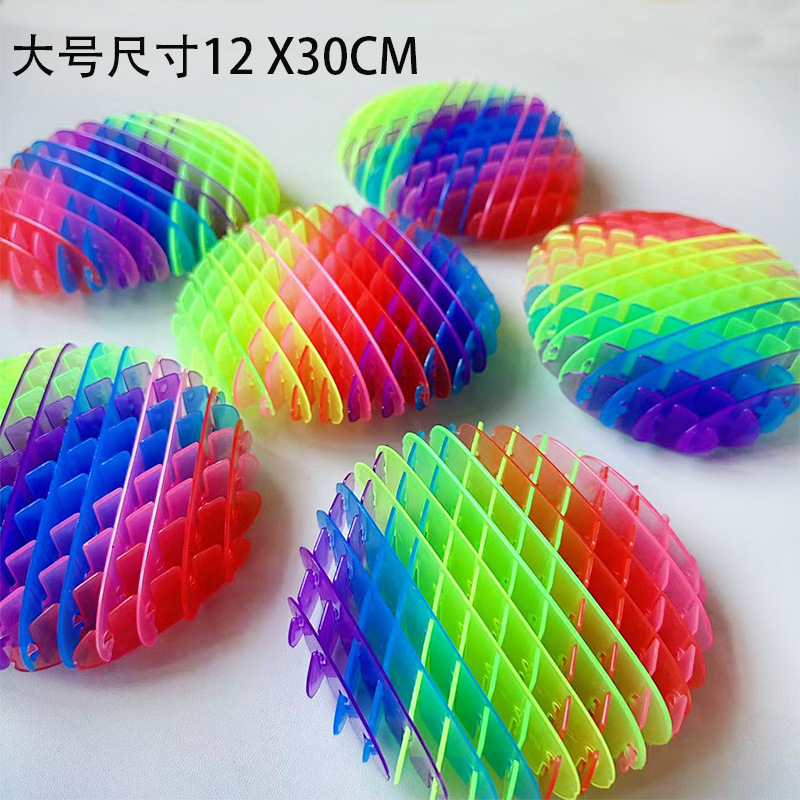 크기 12x30cm 투명 무지개 무지개 색상 opp 혼합