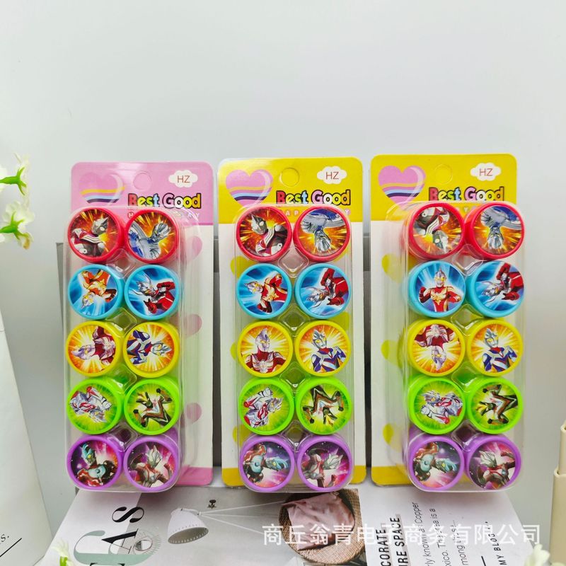 卡通可爱凯蒂猫10入印章创意高颜值hellokitty儿童奖励印章盖章|undefined