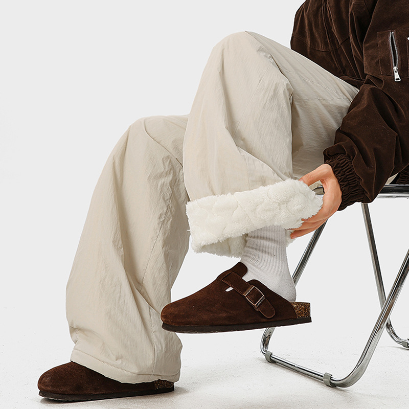 Women's extra-thick, waterproof, windproof, and cold-resistant cotton-padded trousers for winter wear in Northeast China (minus 40 degrees Celsius), suitable for Mohe.