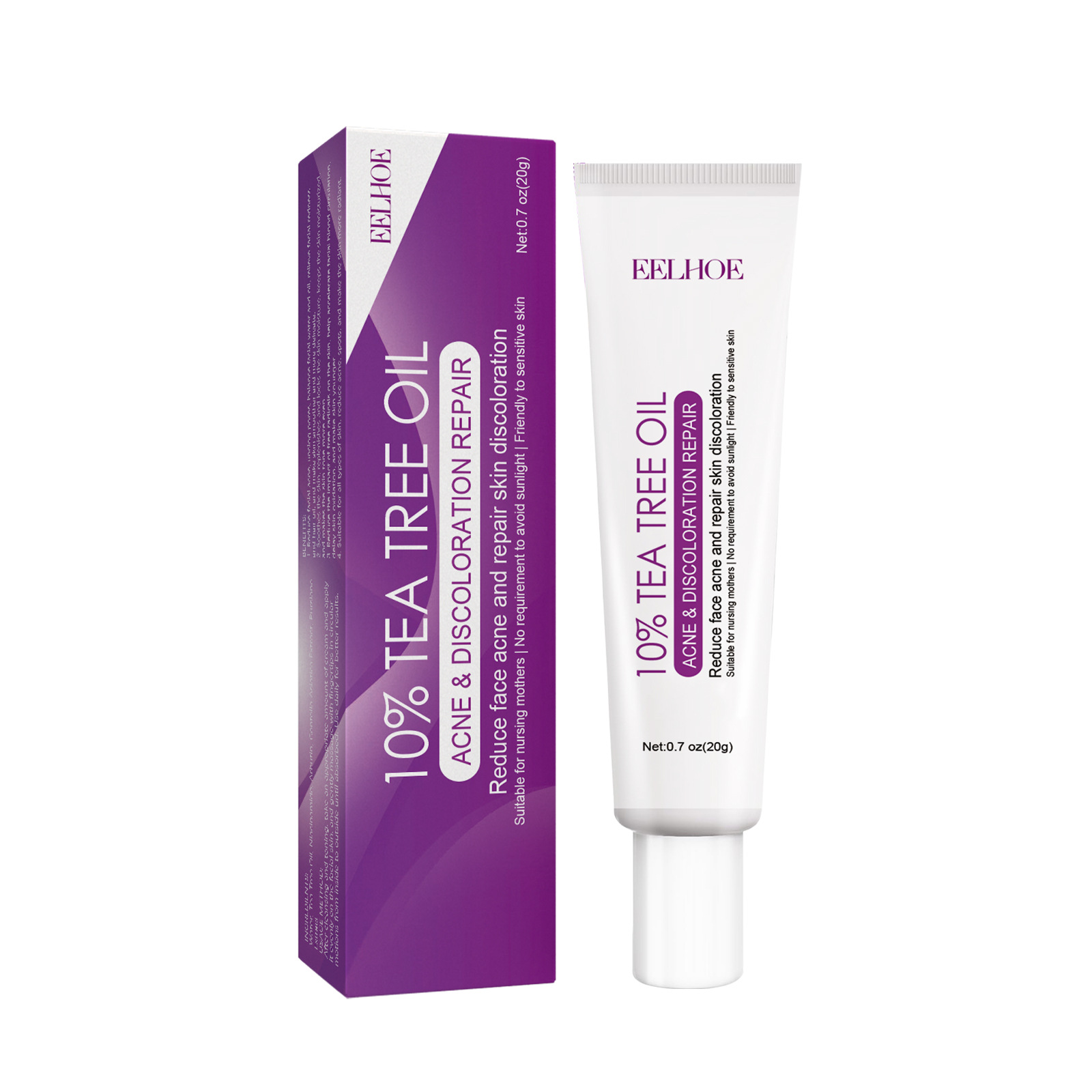 EELHOE Spot Lightening Whitening Cream mindert Akneflecken, repariert dunkle Flecken, spendet Feuchtigkeit, festigt und verbessert die Haut_voghion.com