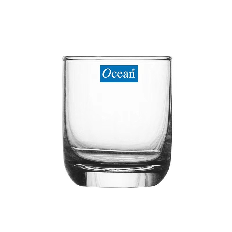 Tazas de cristal de hotel de vidrio enjuague bucal creativo simple taza de agua de vidrio resistente al calor taza de té taza de jugo