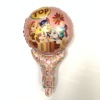 WeChat scan code handheld stick cartoon balloon 61 celebration gift 61 Children's Day, refueling faint strike stick