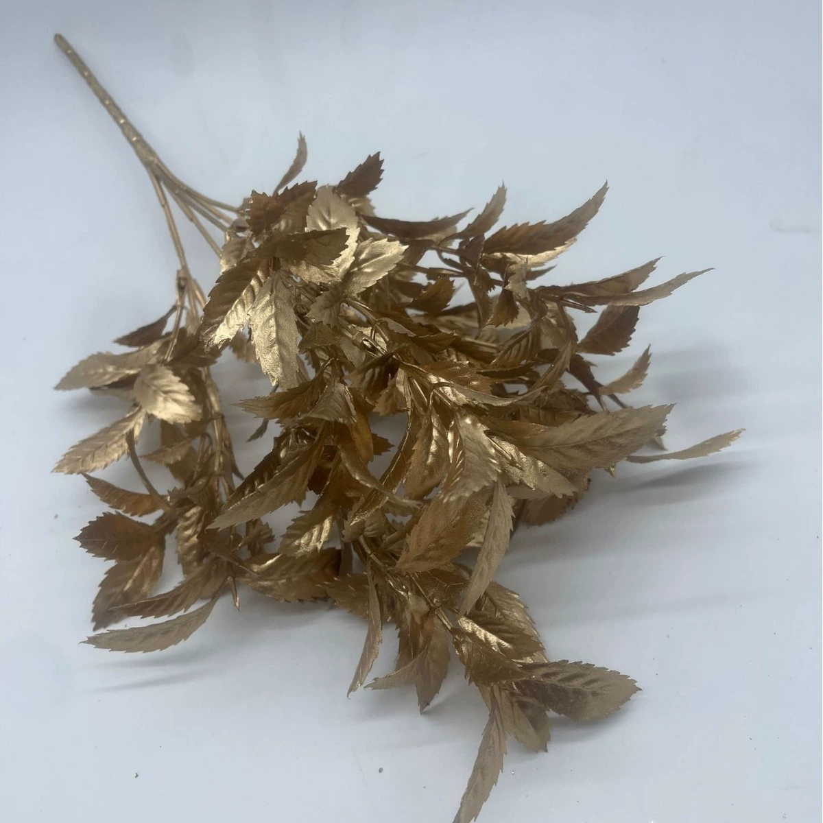 Оптовая продажа золотой серебряный имитация цветочных цветов Цветочный букет свадебный дом украшения поддельные цветы пластиковые цветы